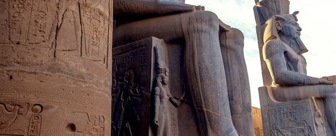 Egyptian monuments and sculptures