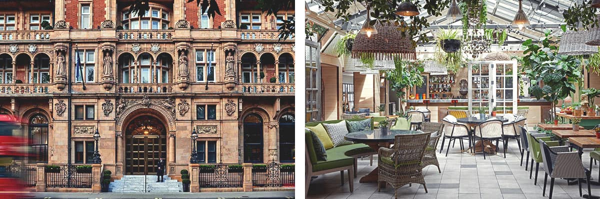 Left: Kimpton Fitzroy | Right: Kimpton Charlotte Square